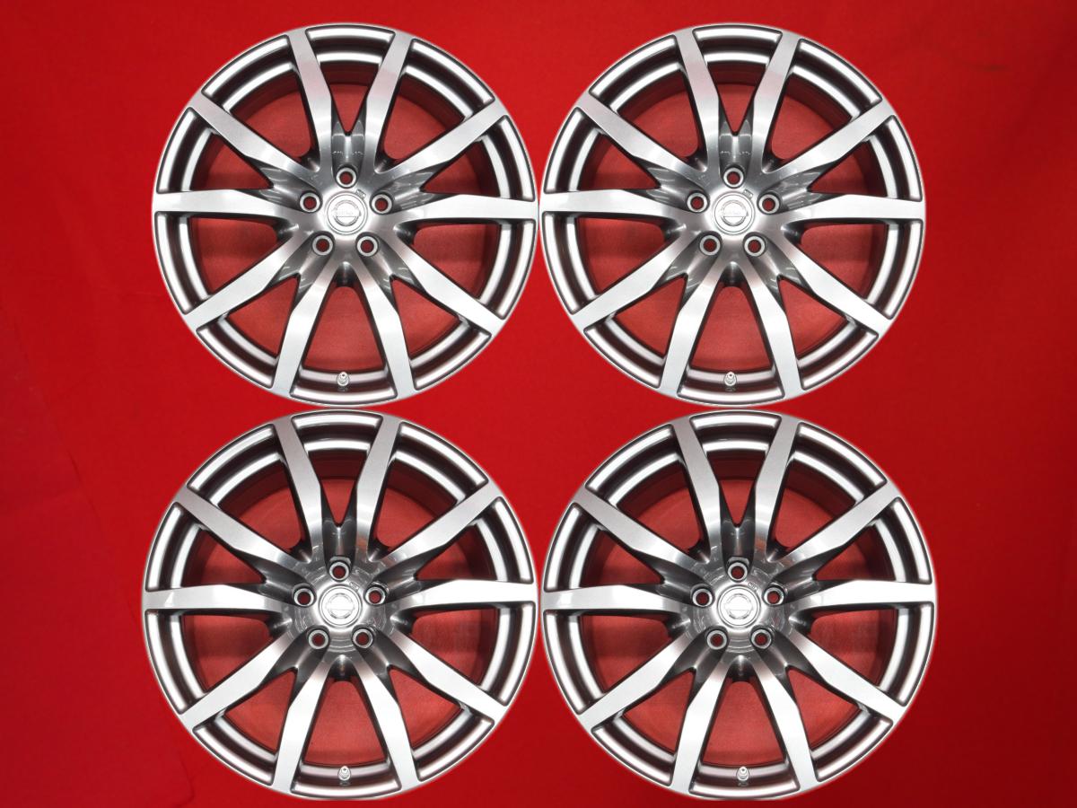 楽天市場】GT-R (R35)前期純正 9.5/10.5Jx20 +45 5/114.3 シルバー