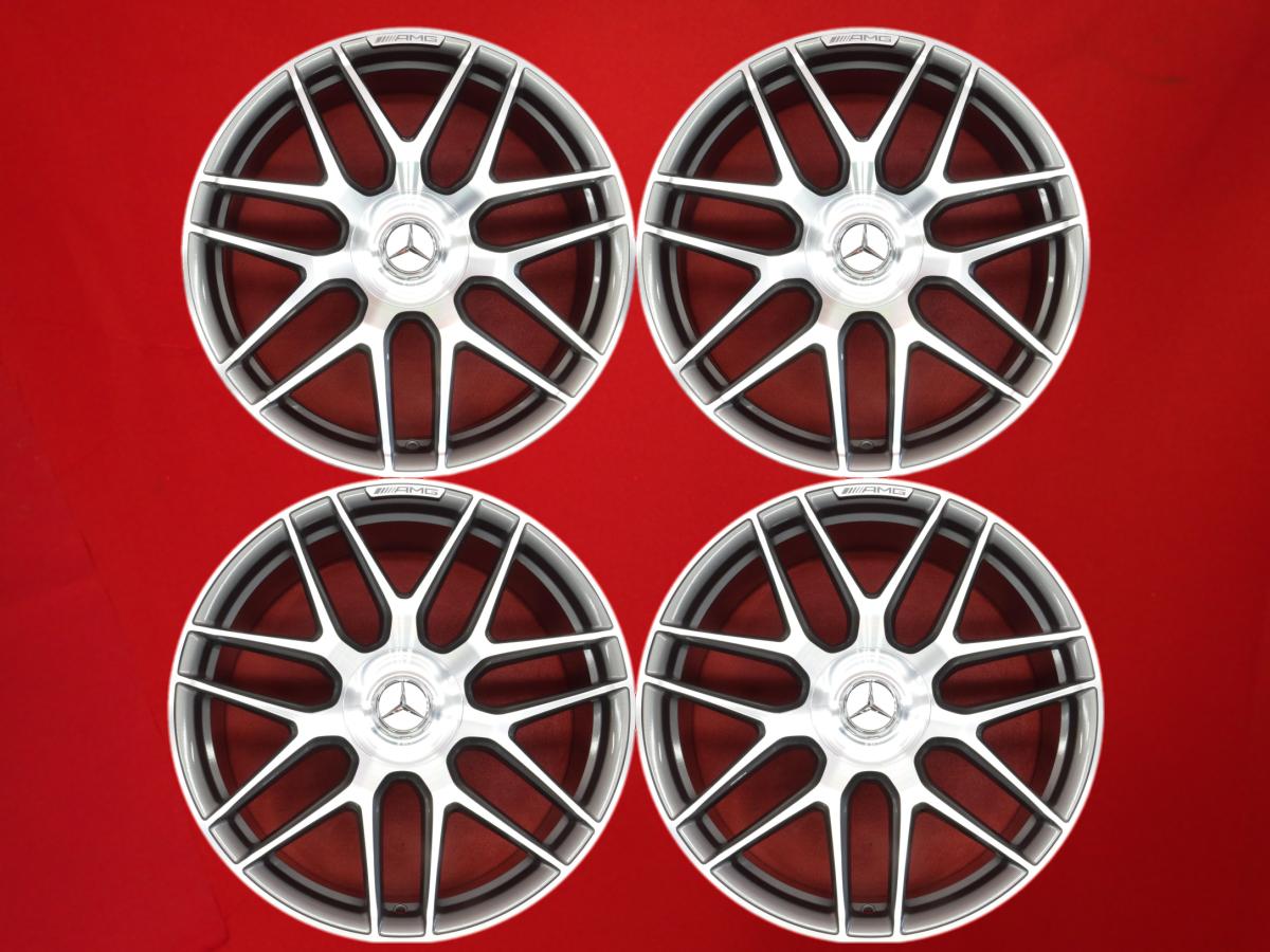 メルセデス-ベンツ Sクラス W222 純正 AMG 8.5/9.5Jx20 +39 5/112 ガンメタポリッシュ(ガンメタ&ポリッシュ) Sクラス