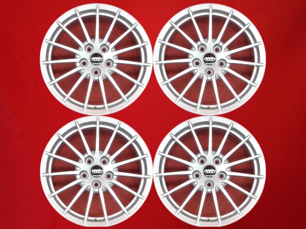 アウディ A4 S4 A5 S5 8W 純正 15スポーク 7.5Jx17 +29 5/112 シルバー(銀色)系 A5 スポーツバック オールロード A4 オールロードクワトロ A6 オールロード|中古タイヤ・ホイールの太平タイヤ