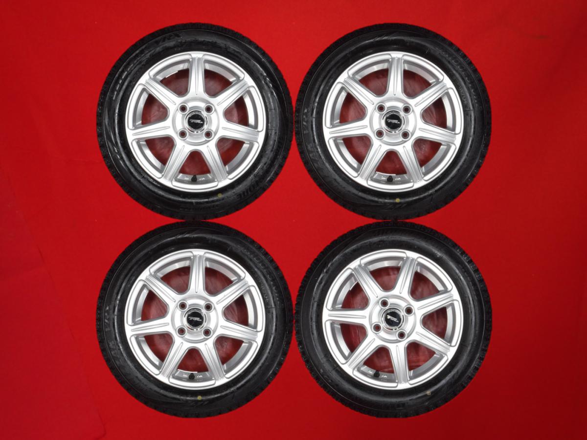 ブリヂストン ブリザック VRX BRIDGESTONE BLIZZAK VRX 155/65R14 75Q 7スポークタイプ 1P 4.5Jx14 +45 4/100 シルバー(銀色)系 モコ ルクラ カスタム タント ファンクロス ミラ ジーノ アルト バン フレアワゴン カスタムスタイル ピクシス メガ ステラ エヌボックス プラ