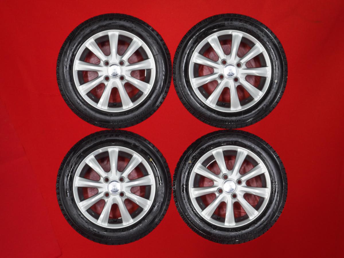 ブリヂストン ブリザック VRX BRIDGESTONE BLIZZAK VRX 155/65R14 75Q 9スポークタイプ 1P 4.5Jx14 +43 4/100 ガンメタ系 アルト eKスペース カスタム スペーシア カスタム スペーシア タント eKスペース サクラ プレオ カスタム プレオ バン アルト ECO キャロル アルト ラ