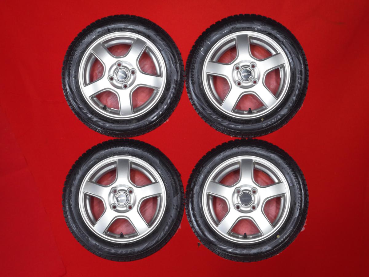 ブリヂストン ブリザック VRX2 BRIDGESTONE BLIZZAK VRX2 155/65R14 75Q 5スポークタイプ 1P 4.5Jx14 +45 4/100 ガンメタ系 eKスペース タント ワゴンR スマイル アルト ECO アルト スペーシア AZ-ワゴン AZ-ワゴン カスタムスタイル スペーシア カスタム R2 eKスペース カ