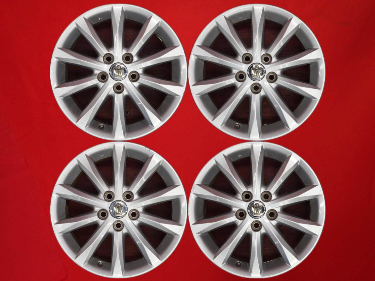楽天市場】クラウン ロイヤル(210系)前期純正16inch 7Jx16 +40 5 楽天市場】クラウン ロイヤル(210系)前期純正16inch 7Jx16 +40 5