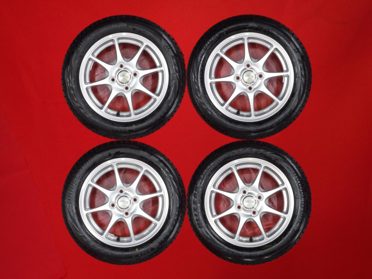 ブリヂストン ブリザック VRX2 BRIDGESTONE BLIZZAK VRX2 155/65R14 75Q 8スポークタイプ 1P 4.5Jx14 +46 4/100 シルバー(銀色)系 ステラ リベスタ プレオ eKクロス スペース エヌワン キャロル エコ エヌボックス プラス R1 ワゴンR ムーヴ エッセ エヌボックス プラス カ