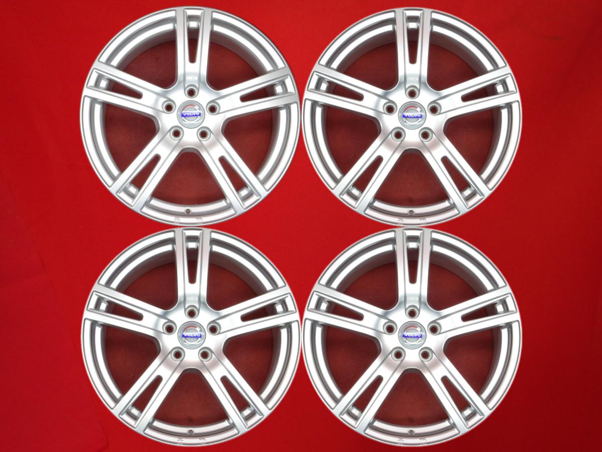 Euro Premium(ユーロプレミアム) GENT(ゲント) 8Jx18 +55 5/108 シルバー(銀色)系 S80 V60 V70 S60 XC40 V60 クロスカントリー XC60