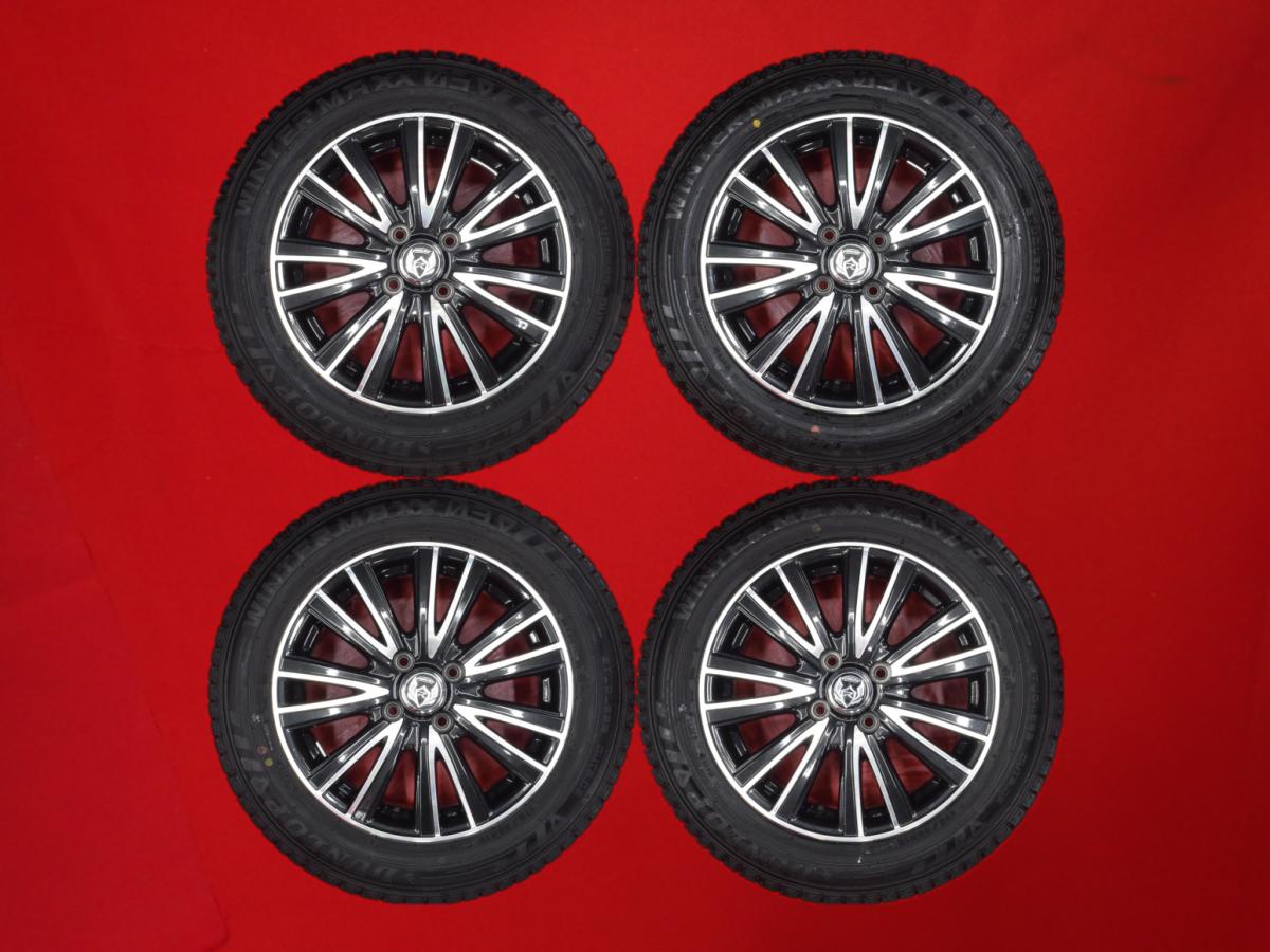 ダンロップ ウィンターマックス 03 WM03 DUNLOP WINTER MAXX 03 WM03 175/65R15 84Q 7Wスポークタイプ 1P 5.5Jx15 +42 4/100 ブラックポリッシュ(ブラック&ポリッシュ) フィット ハイブリッド マイクラC+C スイフト カローラ サニー カローラ フィールダー ヴィッツ アクア