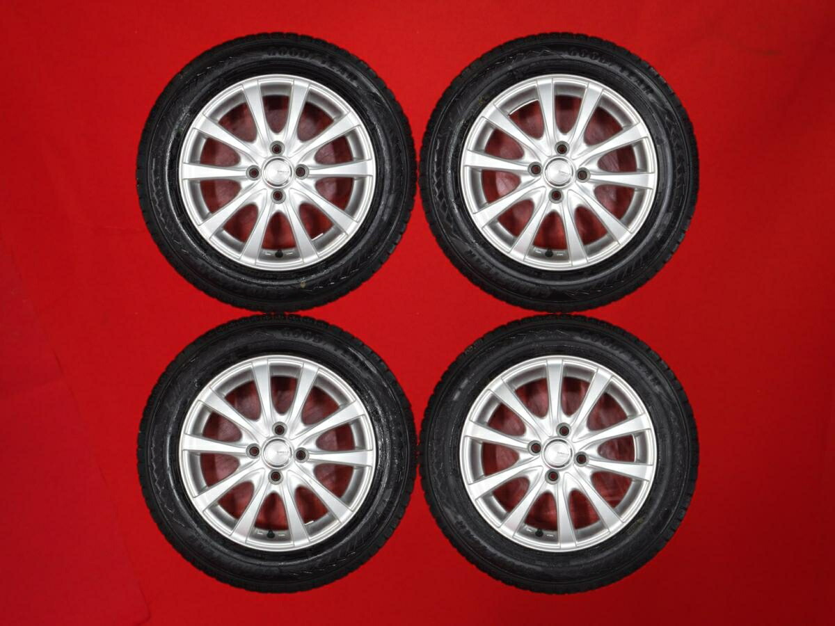 グッドイヤー アイスナビ 8 GOODYEAR ICENAVI 8 175/65R15 84Q 5Wスポークタイプ 1P 5.5Jx15 +42 4/100 シルバー(銀色)系 サニー マイクラC+C フィット ハイブリッド スイフト カローラ iQ バレーノ グレイス インサイト カローラ アクシオ キューブ フィット シャトル イグ