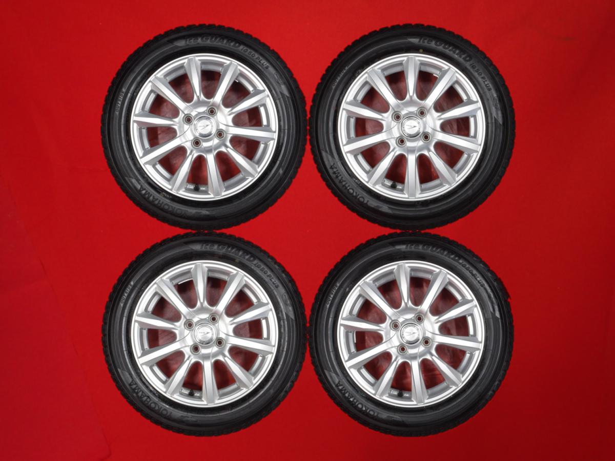 ヨコハマ アイスガード 5 プラス iG50 YOKOHAMA iceGUARD 5 PLUS iG50 185/60R15 84Q 10スポークタイプ 1P 5.5Jx15 +42 4/100 シルバー(銀色)系 ヴィッツ カローラ フィールダー アクア ベルタ エリオ スイフト フィット ハイブリッド カローラ iQ グレイス エリオ セダン