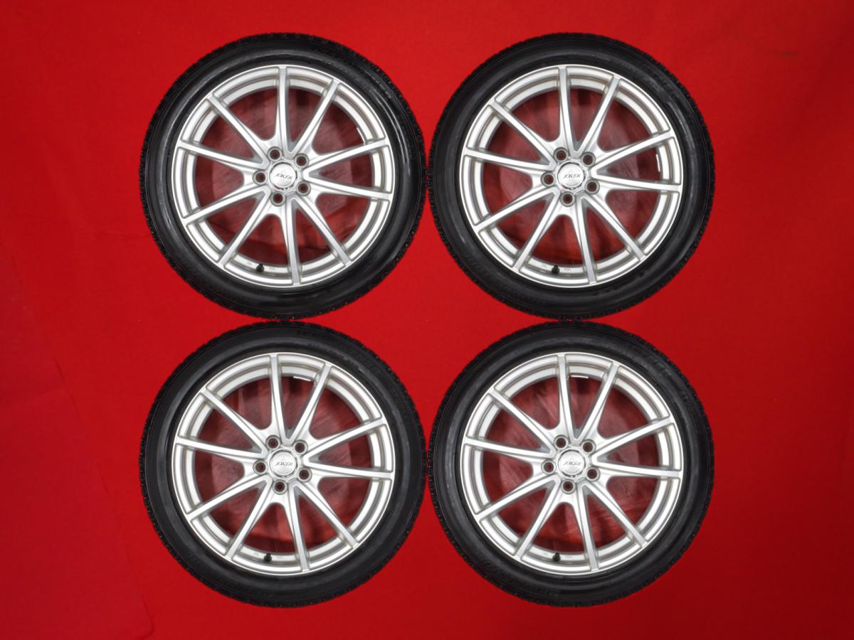 ブリヂストン アイスパートナー BRIDGESTONE ICEPARTNER 215/45R17 87Q 5Wスポークタイプ 1P 7Jx17 +47 5/100 シルバー(銀色)系 アベンシス セダン GR 86 レガシィ B4 カルディナ ビスタ 86 カローラ アベンシス ワゴン レガシィ ツーリング ワゴン インプレッサ G4 ビス｜中古タイヤ・ホイールの太平タイヤ 28,908円