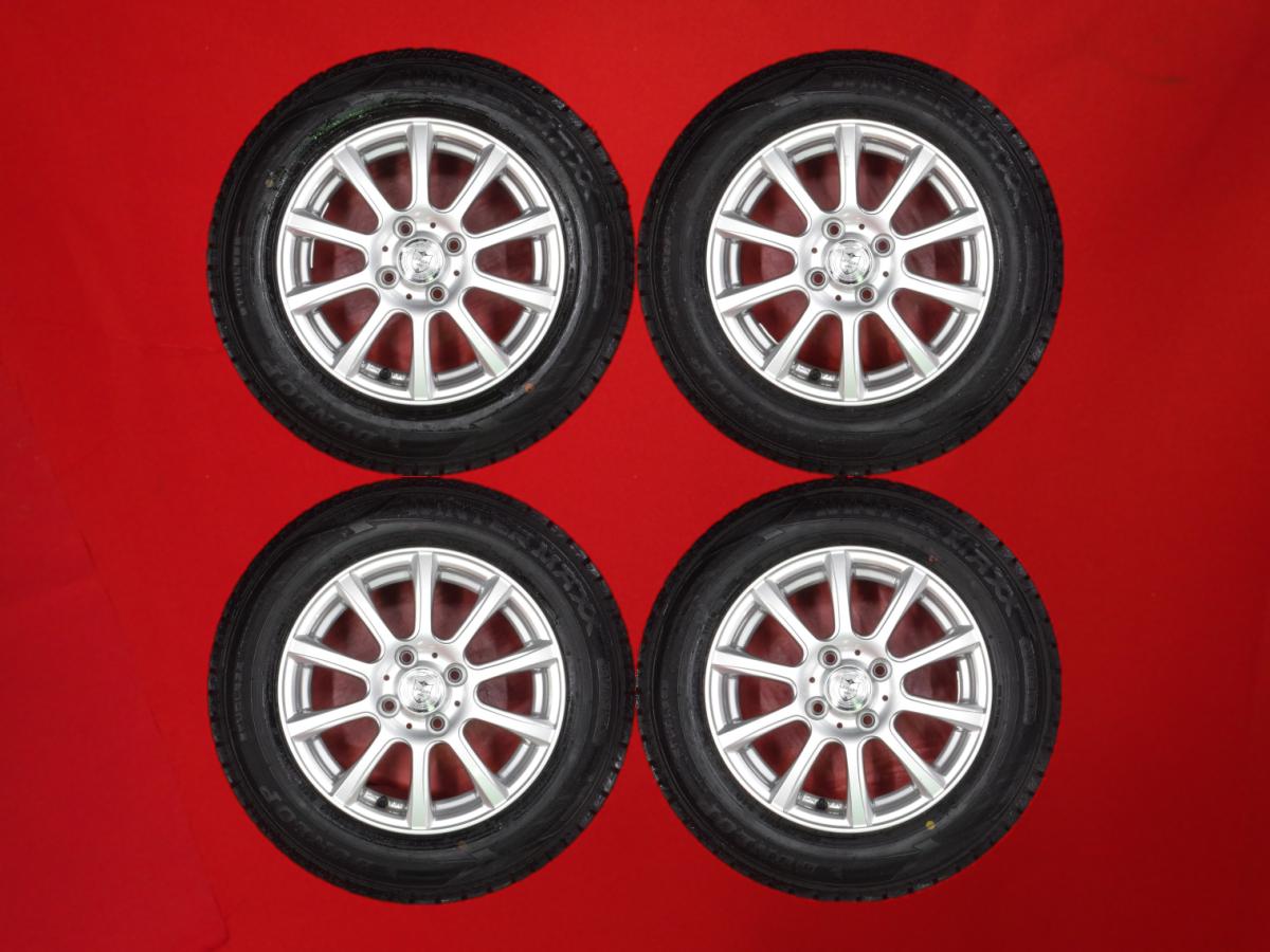ダンロップ ウィンターマックス 02 WM02 DUNLOP WINTER MAXX 02 WM02 175/70R14 84Q 10スポークタイプ 1P 5.5Jx14 +45 4/100 シルバー(銀色)系 カローラ ランクス カリーナ カローラ フィールダー ヴィッツ アクア ランサー セディア サクシード ウイングロード カローラ ア