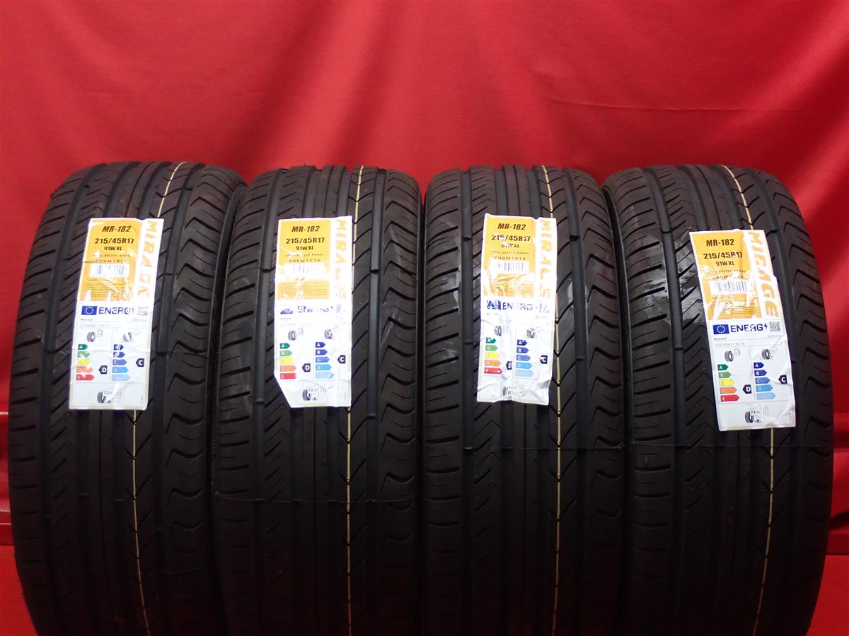ミラージュ MR 182 MIRAGE MR 182 215/45R17 91W 86 9-3 カブリオレ 9-3 スポーツ セダン A1 Aクラス BRZ Bクラス CT200h GR 86 S2000 アコード アコード ワゴン アストラ アストラ ワゴン アテンザ スポーツ アテンザ スポーツワゴン アベンシス セダン アベンシス ワゴン