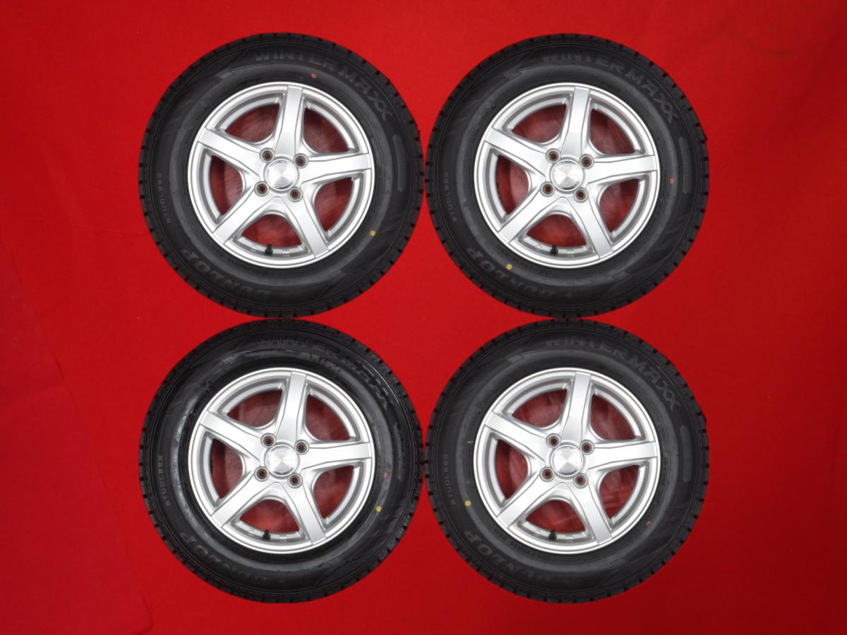 ダンロップ ウィンターマックス 02 WM02 DUNLOP WINTER MAXX 02 WM02 185/70R14 88Q 5スポークタイプ 1P 5.5Jx14 +50 4/100 シルバー(銀色)系 シビック ハイブリッド リベロ フリード フリード スパイク フリード ハイブリッド フリード スパイク ハイブリッド シビック|中古タイヤ・ホイールの太平タイヤ