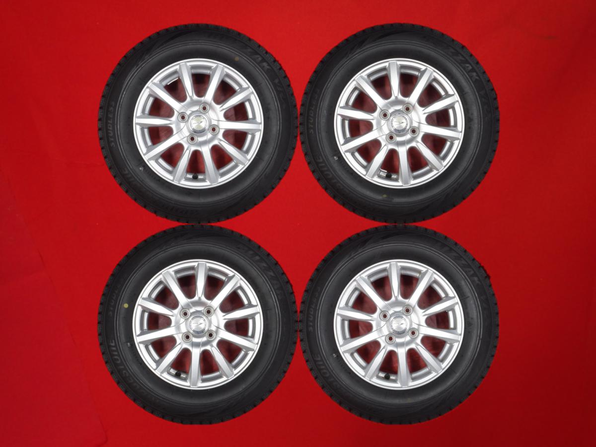 ブリヂストン ブリザック VRX BRIDGESTONE BLIZZAK VRX 185/70R14 88Q 10スポークタイプ 1P 5.5Jx14 +50 4/100 シルバー(銀色)系 シビック ハイブリッド フリード フリード スパイク フリード ハイブリッド フリード スパイク ハイブリッド シビック