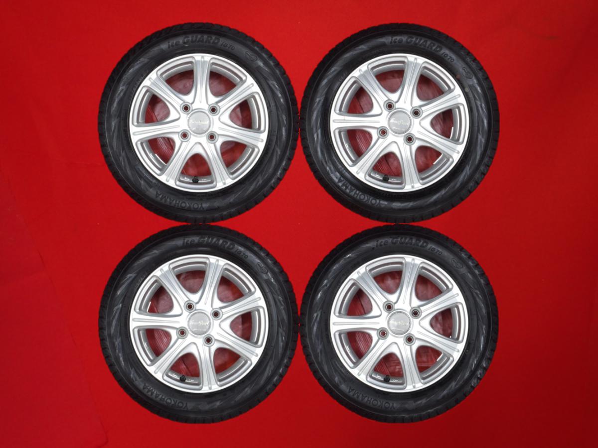 ヨコハマ アイスガード 7 iG70 YOKOHAMA iceGUARD 7 iG70 155/65R13 73Q 7スポークタイプ 1P 4Jx13 +46 4/100 シルバー(銀色)系 パレット パレット SW ミニカ MRワゴン Wit スピアーノ オッティ バン ワゴンR トラック トゥデイ トッポ モコ プレオ ヴィヴィオ AZ-ワゴン AZ
