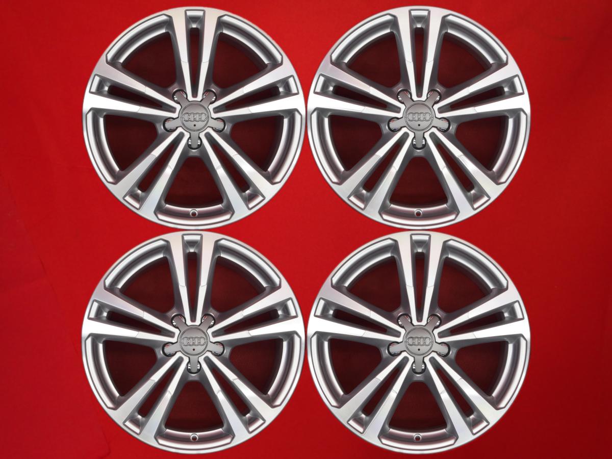 アウディ S3 ( 8V ) スポーツバック 純正 18インチ 7.5Jx18 +51 5/112 シルバーポリッシュ(シルバー&ポリッシュ) A3 スポーツバック A3
