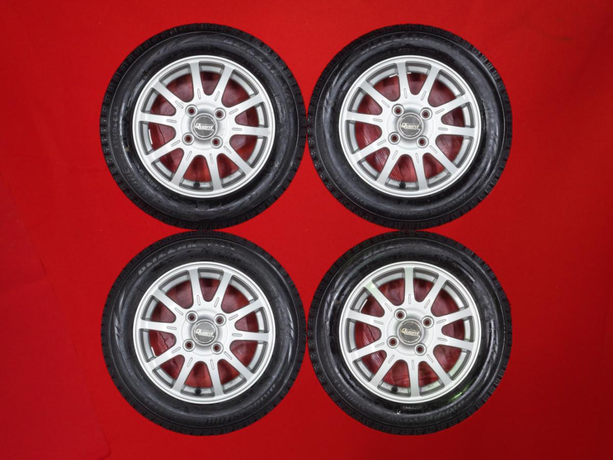 ブリヂストン ブリザック VRX BRIDGESTONE BLIZZAK VRX 155/65R13 73Q 5Wスポークタイプ 1P 4Jx13 +42 4/100 シルバー(銀色)系 フレアワゴン トゥデイ ワゴンR ストリート バン アルト バン モコ ミニカ パレット SW パレット スピアーノ MRワゴン Wit エッセ ミラ ゼスト