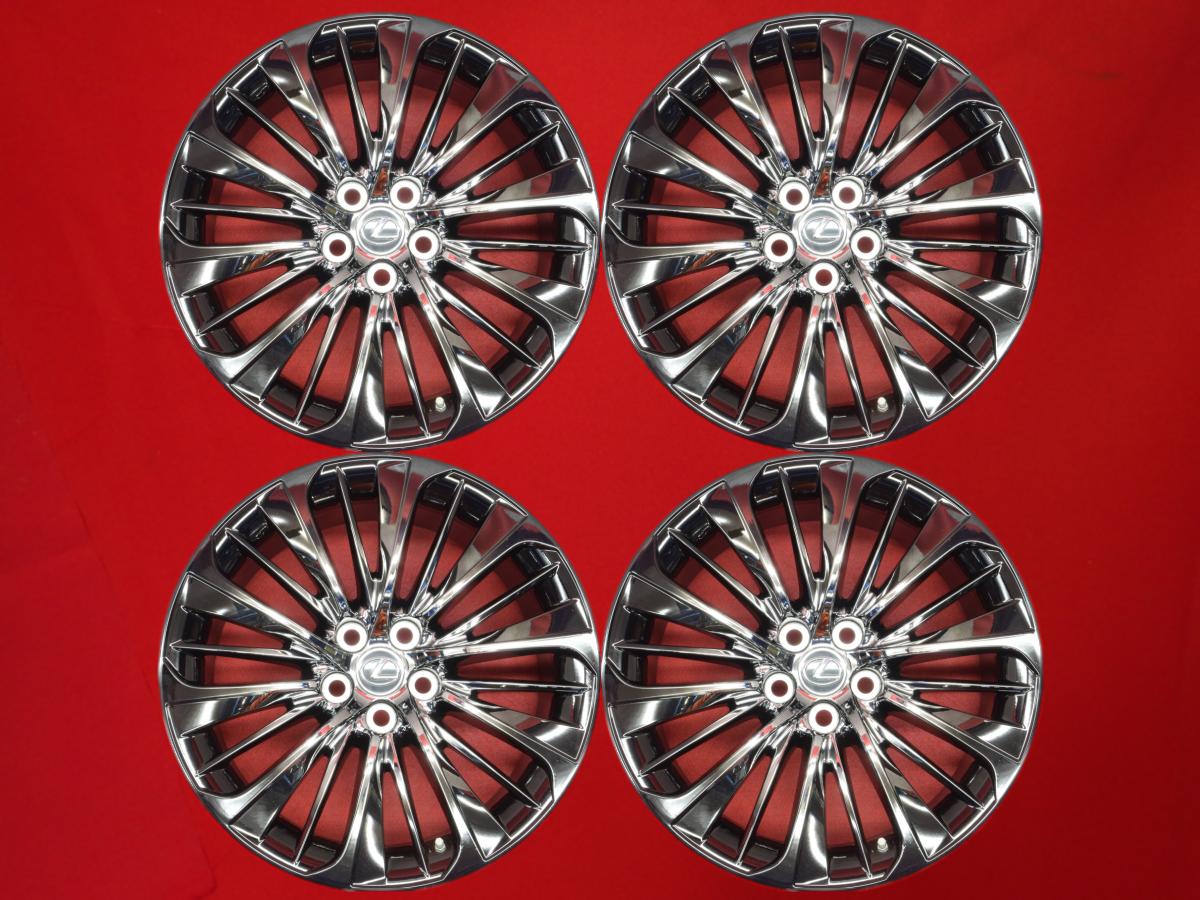 レクサス LS500(50系)純正オプション20inch 8.5Jx20 +25 5/120 スーパーメタルコーティング系(メッキ色の塗装) LS500h LS600h L LS500 LM500h|中古タイヤ・ホイールの太平タイヤ