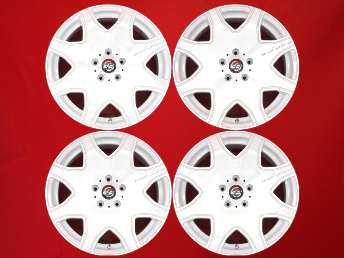 WREST(ヴァレスト) WD-5 7Jx18 +48 5/114.3 ポリッシュ系 ホワイト(白色)系 ZR-V オデッセイ ステップワゴン スパーダ レヴォーグ エスクァイア エクストレイル セレナ ヴェゼル CX-5 38,610円