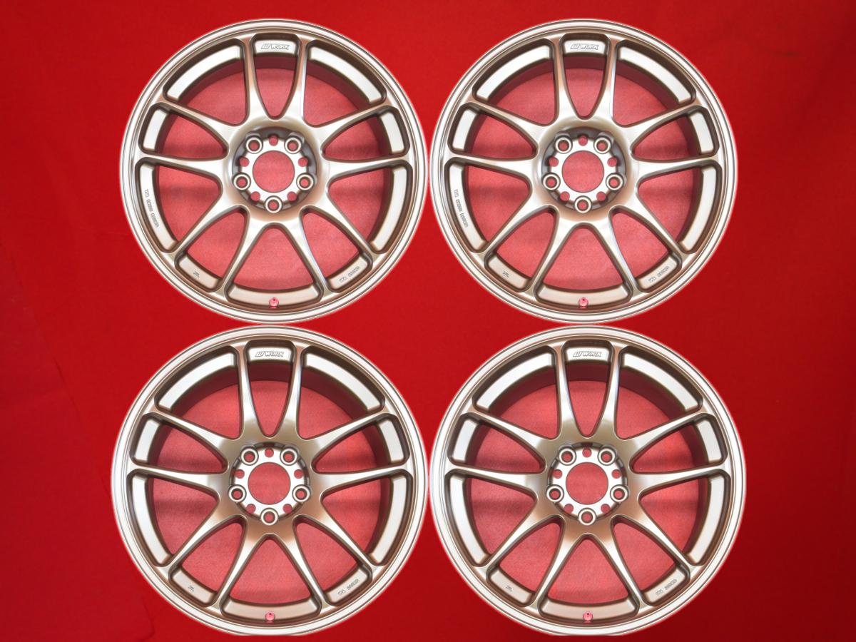WORK(ワーク) エモーション CR-kai 8.5/9.5Jx18 +37 5/114.3 ブロンズ系 スカイライン フェアレディZ ソアラ シルビア フェアレディZ ロードスター