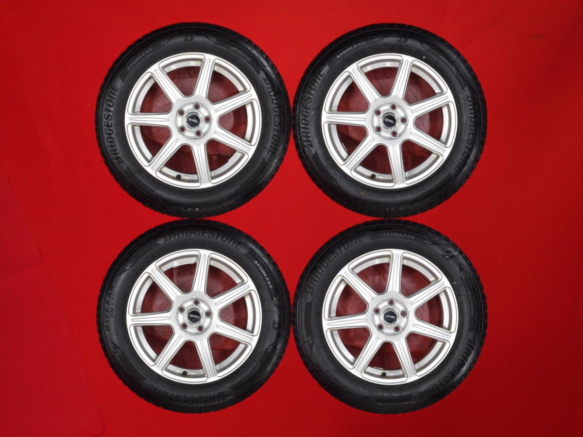 ブリヂストン ブリザック DM-V3 BRIDGESTONE BLIZZAK DM-V3 225/60R17 99Q 7スポークタイプ 1P 7Jx17 +53 5/100 シルバー(銀色)系 レガシィ ツーリング ワゴン レガシィ アウトバック XV
