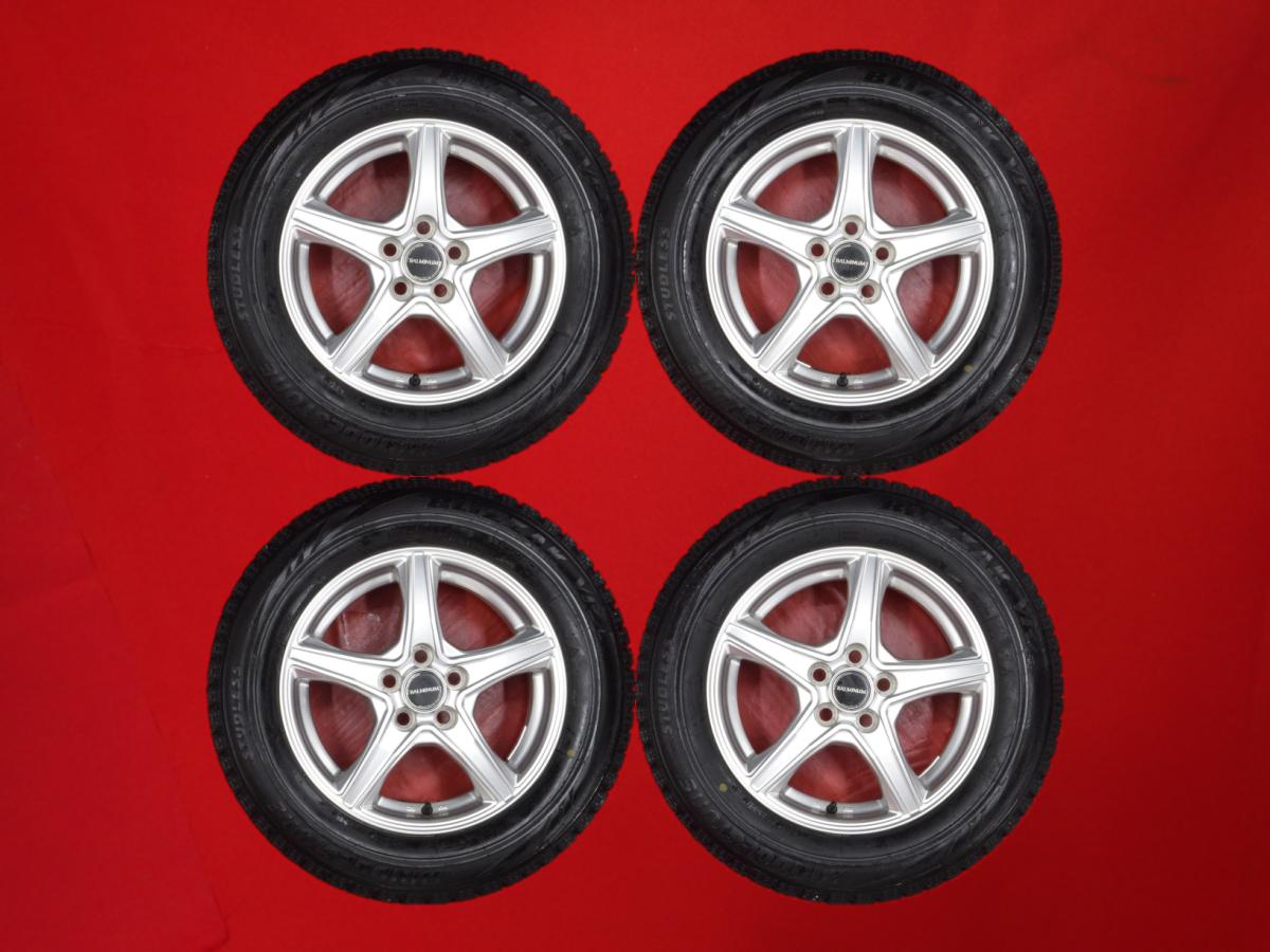 ブリヂストン ブリザック VRX BRIDGESTONE BLIZZAK VRX 195/65R15 91Q 5スポークタイプ 1P 6Jx15 +45 5/100 シルバー(銀色)系 プリウスPHV カローラ ツーリング カローラ プリウス ウィッシュ CT200h