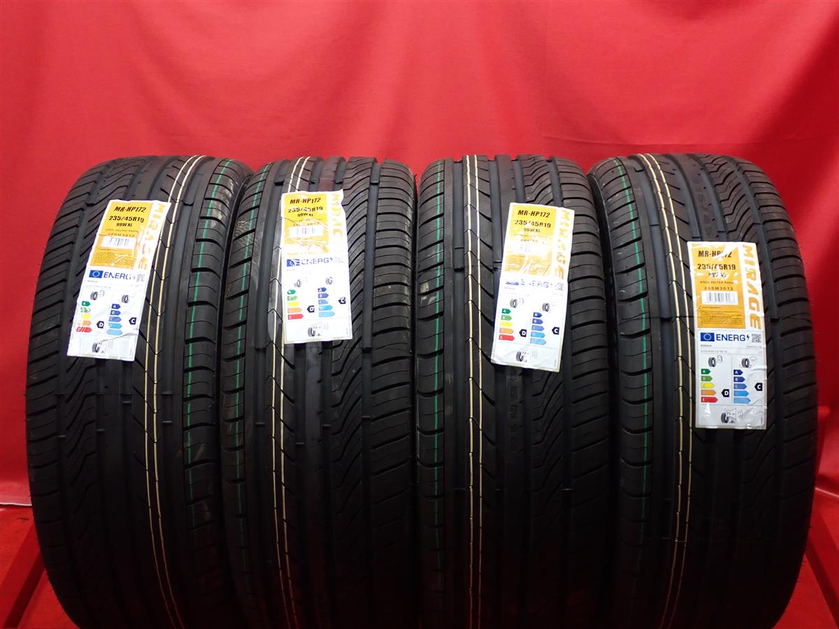 ミラージュ MR HP172 MIRAGE MR HP172 235/45R19 99W DS9 GLA GLAクラス LBX SEAL V60 クロスカントリー XLR クーガ コナ ティグアン トナーレ|中古タイヤ・ホイールの太平タイヤ