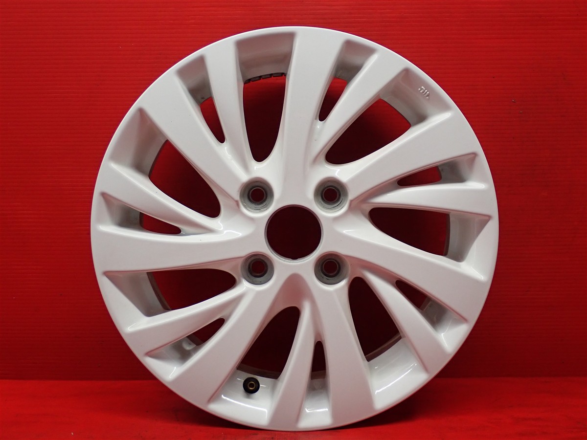 スペーシア カスタム GS ( MK53S ) 純正 14インチ 4.5Jx14 +45 4/100 ホワイト(白色)系