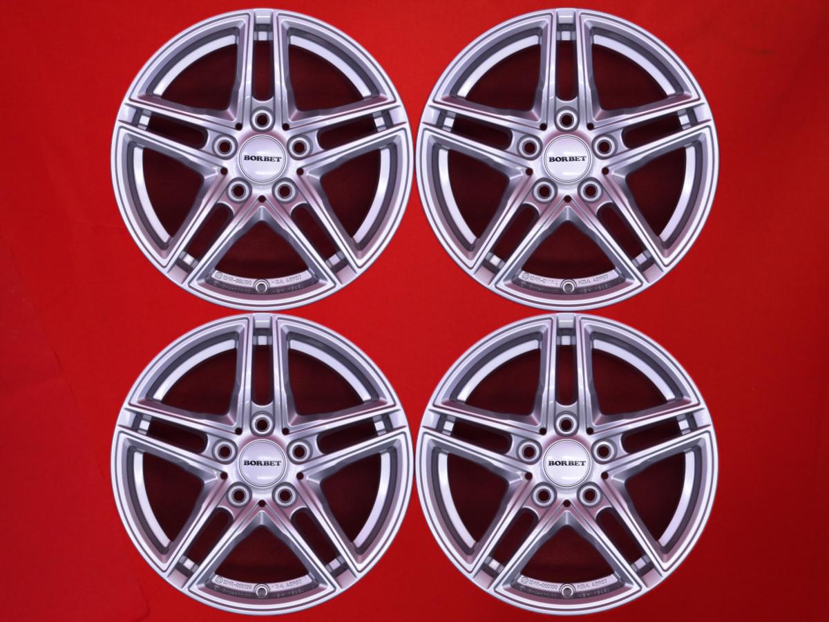 BORBET(ボルベット) PREMIUM(プレミアム)XRT 7Jx16 +31 5/120 シルバー(銀色)系 3シリーズ ツーリング 3シリーズ セダン|中古タイヤ・ホイールの太平タイヤ