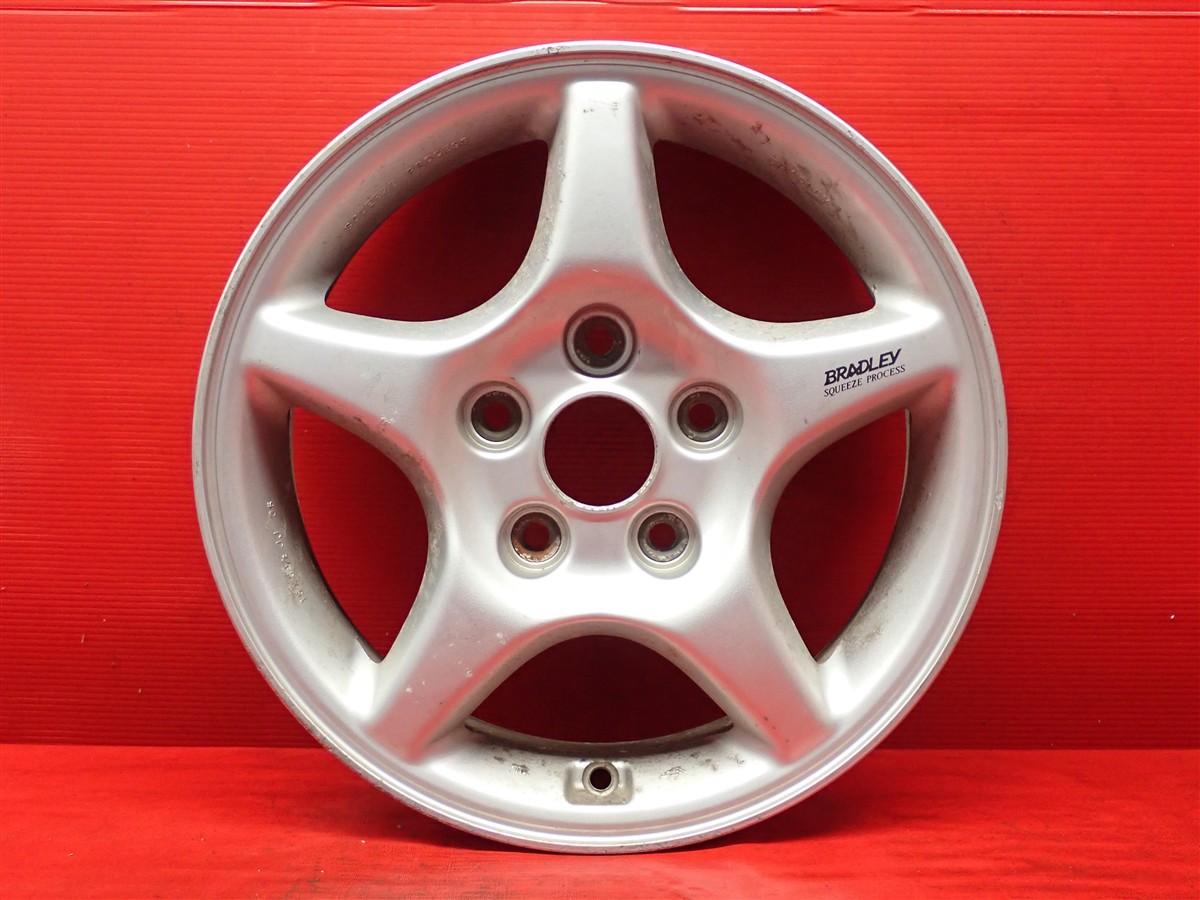 テリオス 純正ブラッドレー 5.5Jx15 +35 5/114.3 シルバー(銀色)系|中古タイヤ・ホイールの太平タイヤ