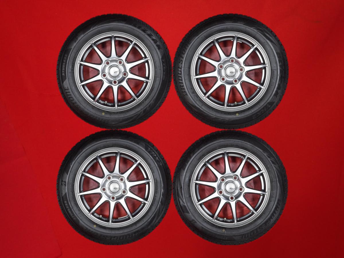 ブリヂストン ブリザック VRX2 BRIDGESTONE BLIZZAK VRX2 185/65R15 88Q 10スポークタイプ 1P 6Jx15 +53 5/114.3 ガンメタ系 フリード ハイブリッド フリード フリードプラス