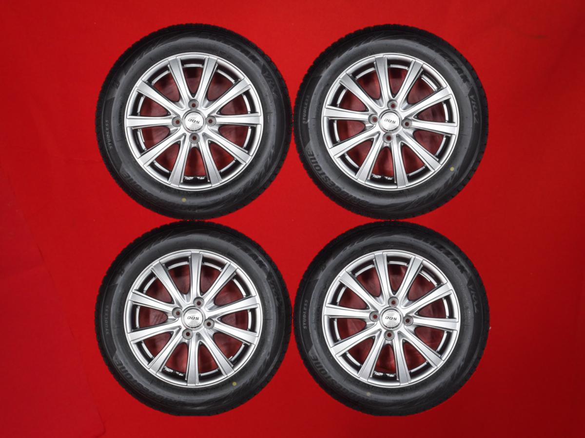 ブリヂストン ブリザック VRX2 BRIDGESTONE BLIZZAK VRX2 185/60R15 84Q 5Wスポークタイプ 1P 5.5Jx15 +43 4/100 ガンメタ系 スイフト カローラ iQ ヴィッツ カローラ フィールダー アクア ベルタ スプラッシュ エアウェイブ フィット シャトル フィット インサイト フィッ