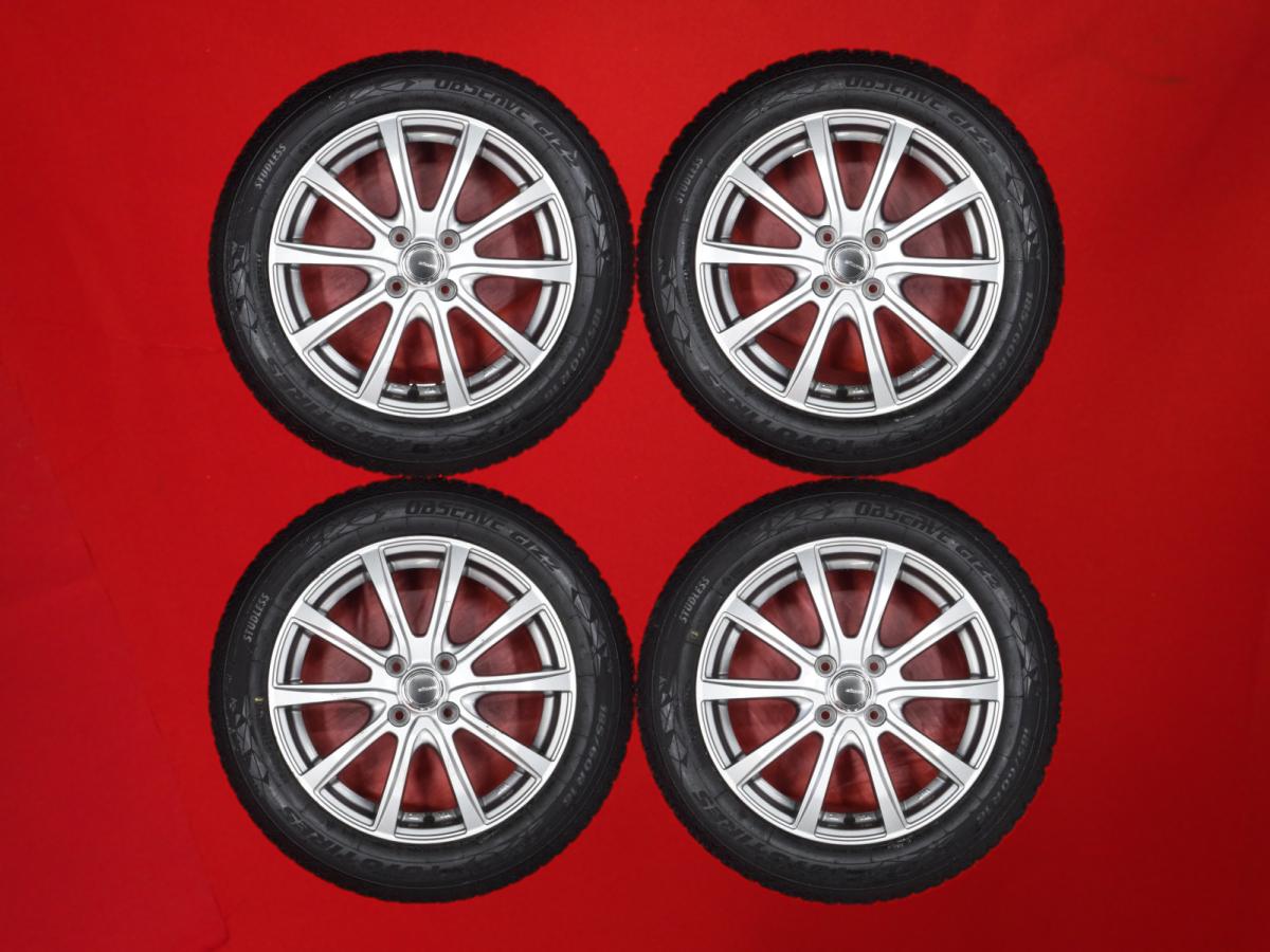 トーヨー オブザーブ ギズ2 TOYO OBSERVE GIZ2 185/60R16 86Q 5Wスポークタイプ 1P 5.5Jx16 +50 4/100 ガンメタ系 アクア マツダ2 デミオ