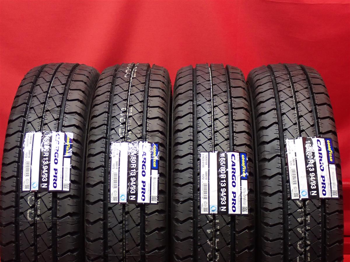 グッドイヤー カーゴ プロ GOODYEAR CARGO PRO 165/80R13 94/93N 117クーペ S600 S800 アコード インプレッサ オースター オースター JX カリーナ カリーナFR カルディナ バン カローラ ギャラン サクシード サニー サニールキノ サンタナ シビック シビック シャトル シャ