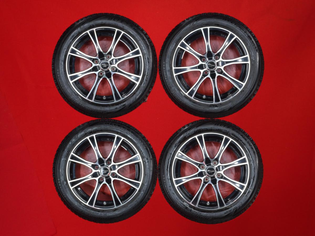 ブリヂストン ブリザック VRX BRIDGESTONE BLIZZAK VRX 165/60R15 77Q 8スポークタイプ 1P 5Jx15 +45 4/100 ブラックポリッシュ(ブラック&ポリッシュ) ラピュタ デリカ ミニ ピクシス ジョイS ハスラー ピクシス ジョイF キャスト アクティバ ピクシス ジョイC デリカ D:2 25,696円