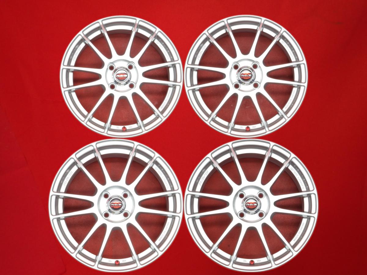 グラムライツ 57Xtreme(57エクストリーム) 6.5/7Jx16/17 +40 4/100 シルバー(銀色)系 MR-S｜中古タイヤ・ホイールの太平タイヤ