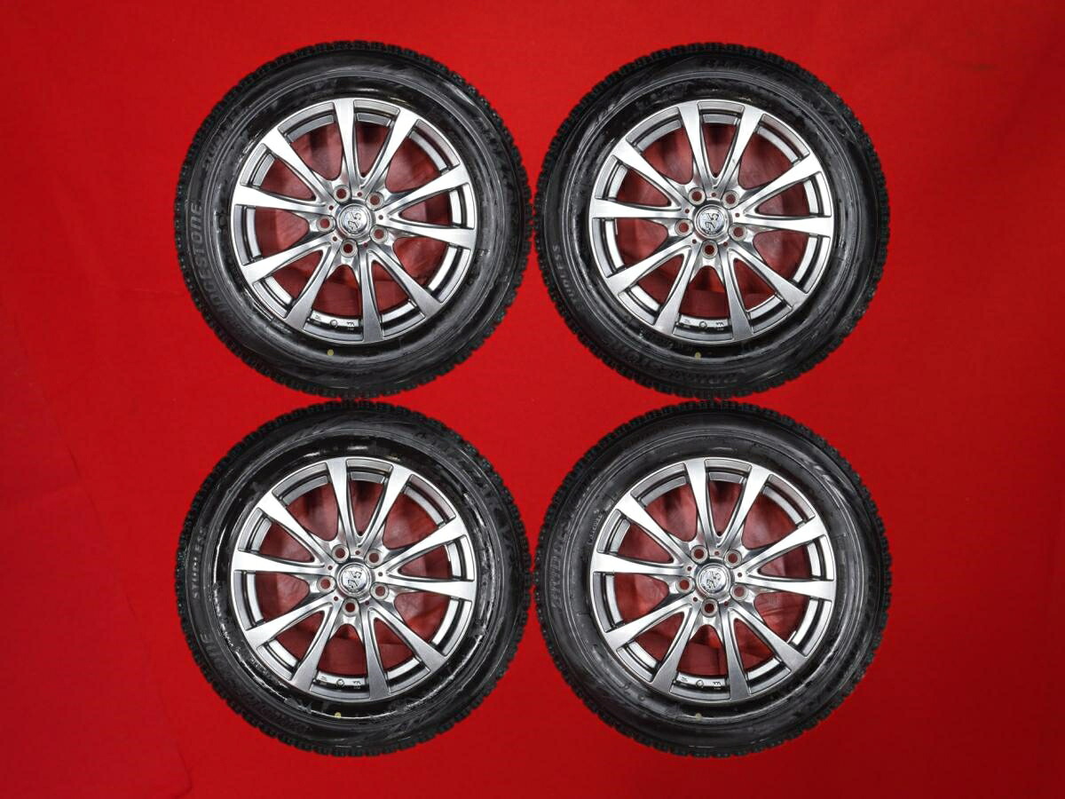 ブリヂストン ブリザック VRX BRIDGESTONE BLIZZAK VRX 225/60R17 99Q 5Wスポークタイプ 1P 7Jx17 +39 5/114.3 ガンメタ系 ヴェルファイア アルファード クルーガーハイブリッド|中古タイヤ・ホイールの太平タイヤ