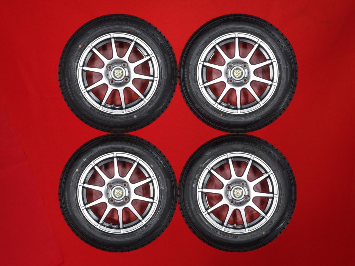 ダンロップ ウィンターマックス 02 WM02 DUNLOP WINTER MAXX 02 WM02 165/70R14 81Q 10スポークタイプ 1P 5.5Jx14 +45 4/100 ガンメタ系 ソリオ ヴィッツ アクア iQ スイフト ベルタ