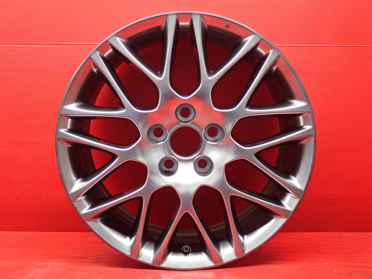 レクサス IS純正オプション タイプC 8.5Jx18 +50 5/114.3 ハイパーブラック