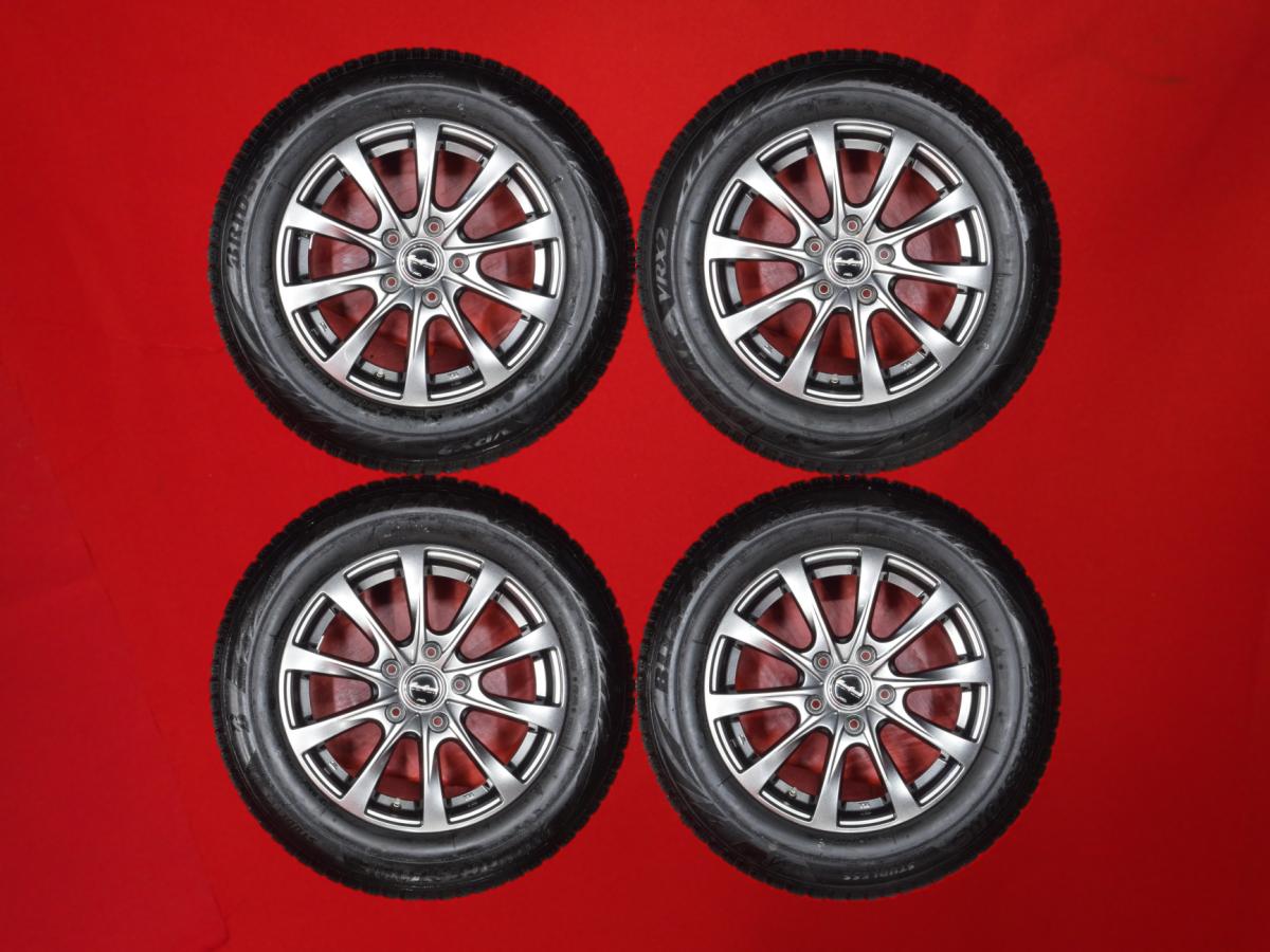 ブリヂストン ブリザック VRX2 BRIDGESTONE BLIZZAK VRX2 205/65R16 95Q 10スポークタイプ 1P 6.5Jx16 +48 5/114.3 ガンメタ系 CR-V オデッセイ ヴェゼル ティアナ エスティマ|中古タイヤ・ホイールの太平タイヤ