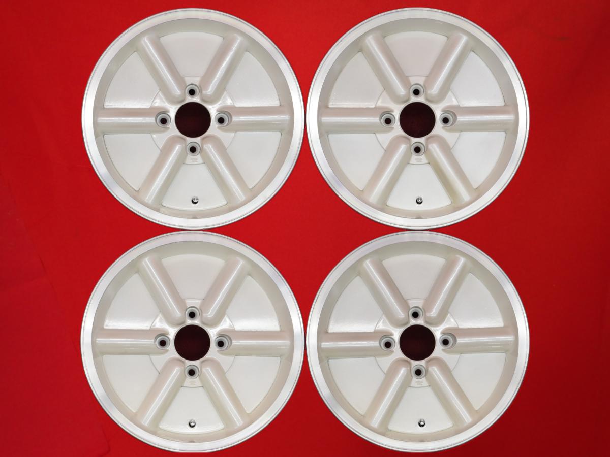 スパルコ sparco PIALOSS ピアロッソ 6Jx15 +14 4/114.3 ポリッシュ系 ホワイト(白色)系 フェアレディZ スプリンタートレノ 117クーペ スカイライン カローラ レビン カリーナFR マークII スターレット|中古タイヤ・ホイールの太平タイヤ