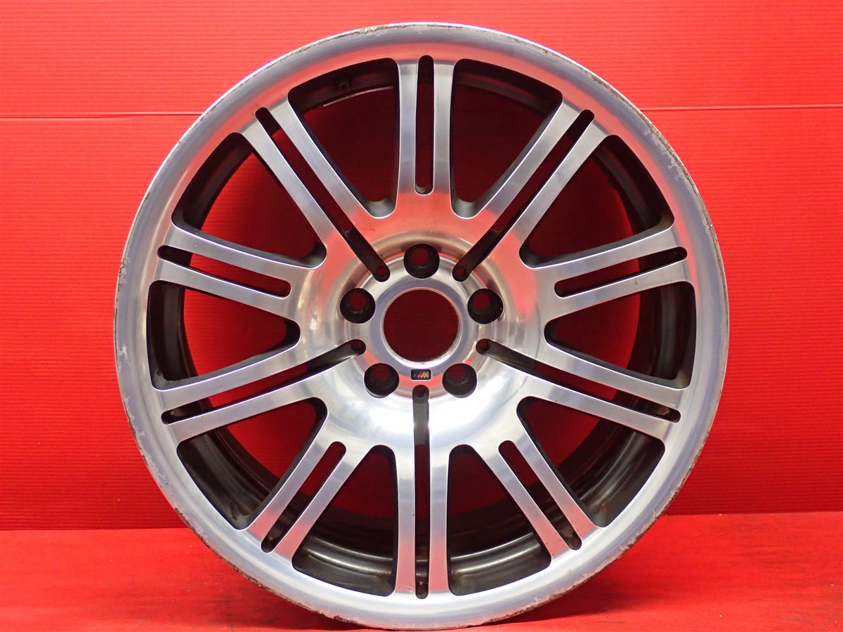 BMW M3(E46)純正ダブルスポークスタイリング67M 9.5Jx19 +27 5/120 ガンメタポリッシュ(ガンメタ&ポリッシュ)｜中古タイヤ・ホイールの太平タイヤ