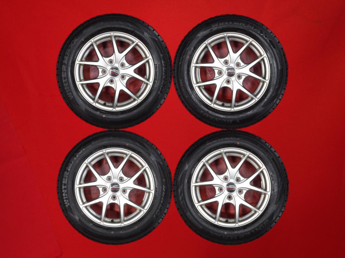 ダンロップ ウィンターマックス 02 WM02 DUNLOP WINTER MAXX 02 WM02 215/60R16 95Q 5Wスポークタイプ 1P 6.5Jx16 +53 5/114.3 シルバー(銀色)系 オデッセイ カムリ CX-3 ヴェゼル エスティマ MPV ティアナ 27,676円
