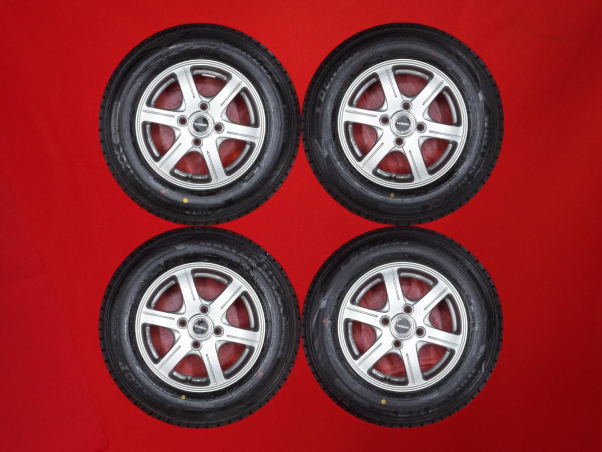 ダンロップ ウィンターマックス 02 WM02 DUNLOP WINTER MAXX 02 WM02 155/80R13 79Q 6スポークタイプ 1P 4.5Jx13 +35 4/100 ガンメタ系 プラッツ ランサー パッソ ミラージュ モダーク ミラージュ アスティ ヴィッツ ミラージュ ブーン