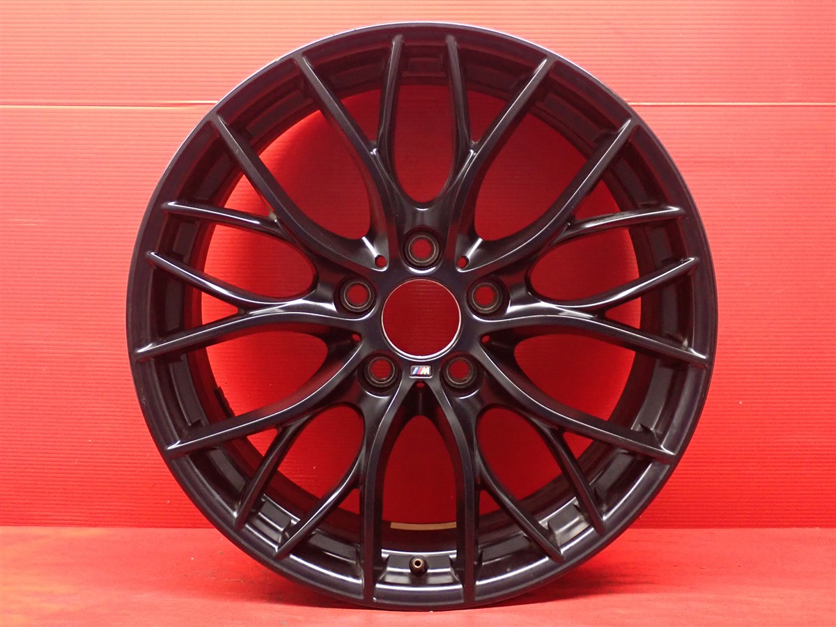 BMW 3 / 4 シリーズ F30 ~ F34 純正 マルチスポークスタイリング 405M 8Jx18 +34 5/120 マットブラック(つや消し系黒色)|中古タイヤ・ホイールの太平タイヤ