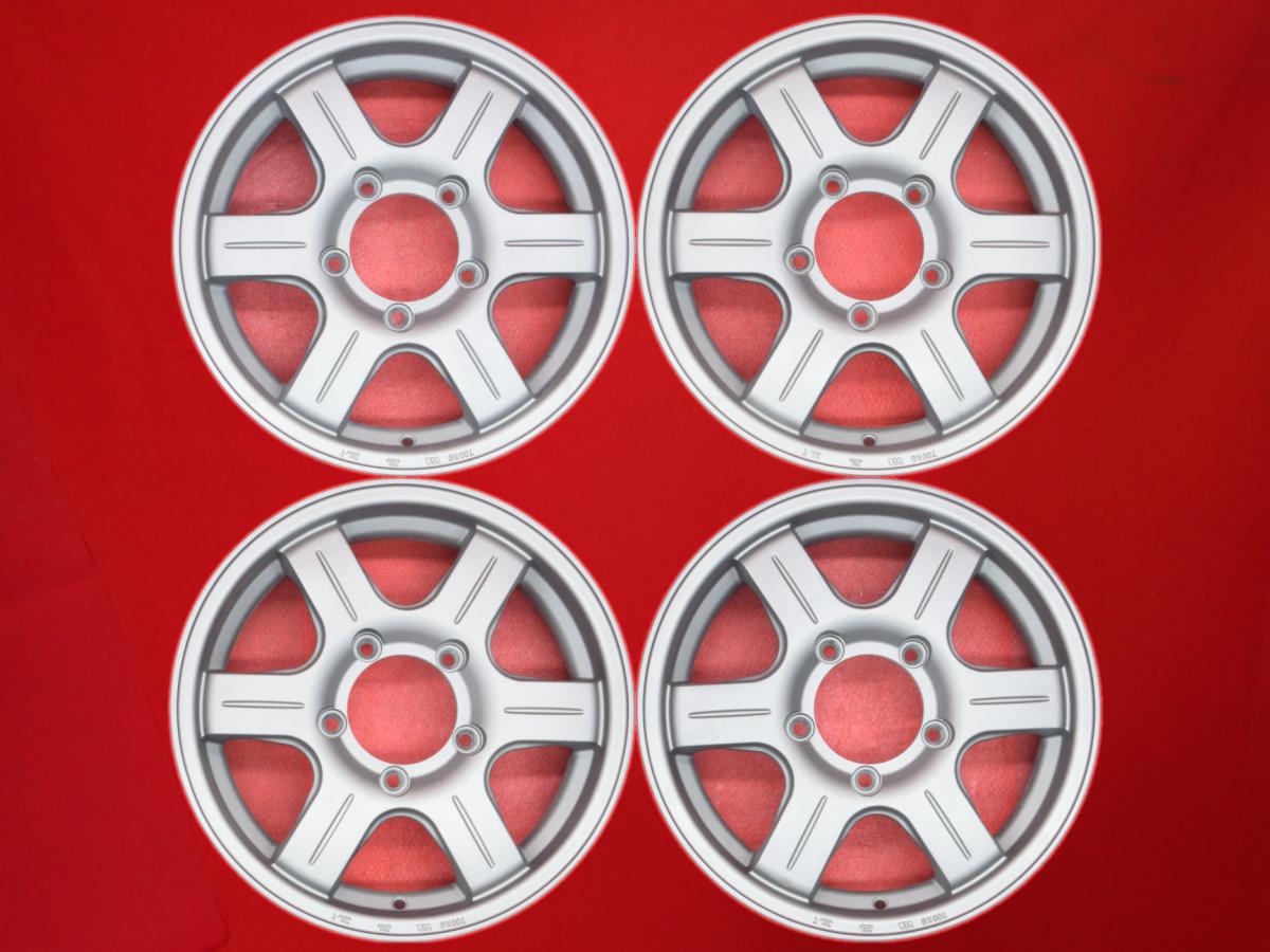 6スポークタイプ 1P 5.5Jx16 +22 5/139.7 ガンメタ系 AZ-オフロード ジムニー｜中古タイヤ・ホイールの太平タイヤ 28,908円