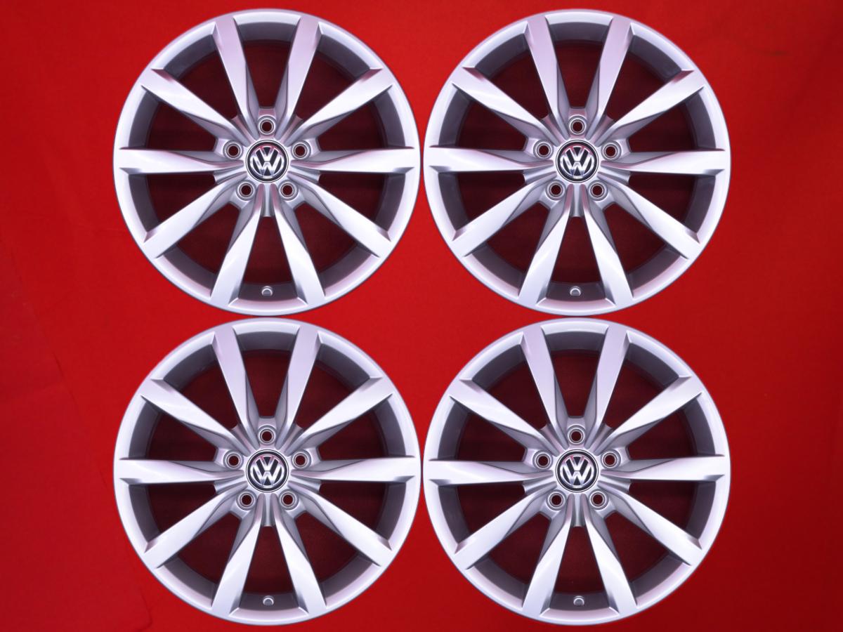ゴルフ VII純正17inch 7Jx17 +49 5/112 シルバー(銀色)系 ゴルフ VIII ゴルフ トゥーラン ゴルフ プラス ゴルフ ヴァリアント ゴルフVII ゴルフVI ジェッタ ゴルフV クロス ゴルフ|中古タイヤ・ホイールの太平タイヤ
