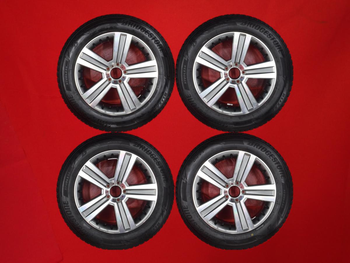 ブリヂストン ブリザック DM-V3 BRIDGESTONE BLIZZAK DM-V3 235/60R18 107Q 5スポークタイプ 1P 8Jx18 +35 5/112 ガンメタポリッシュ(ガンメタ&ポリッシュ) GLCクラス｜中古タイヤ・ホイールの太平タイヤ