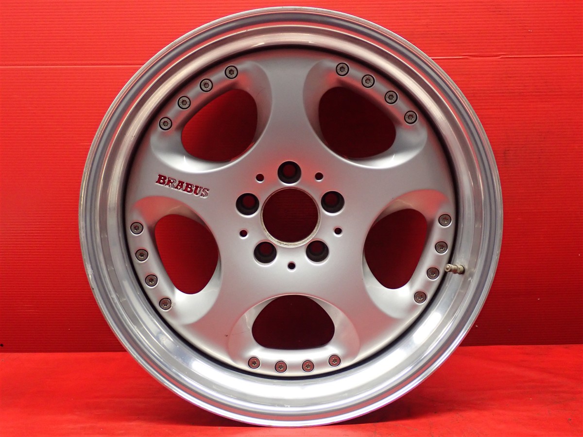 BRABUS(ブラバス) モノブロック IV 10.5Jx18 +22 5/112 ポリッシュ系 シルバー(銀色)系｜中古タイヤ・ホイールの太平タイヤ