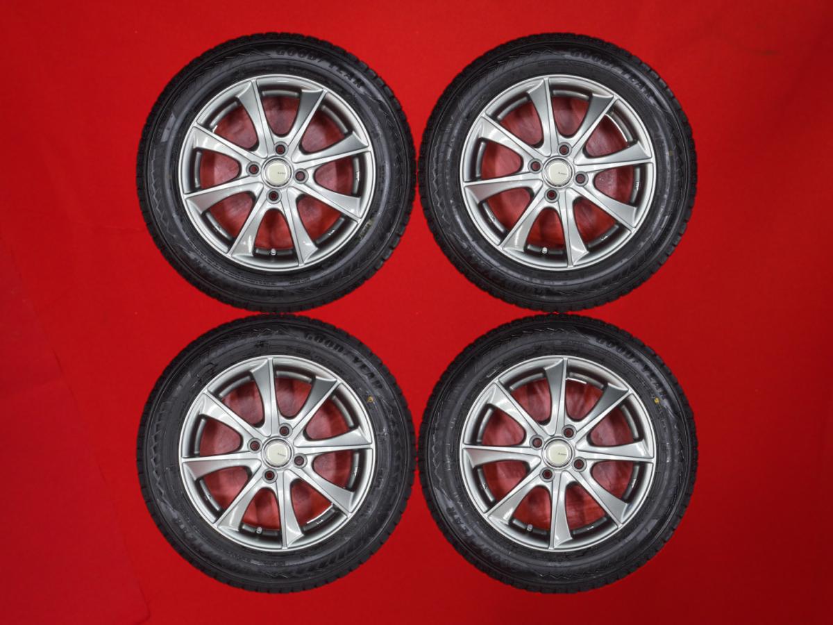 グッドイヤー アイスナビ 8 GOODYEAR ICENAVI 8 175/65R15 84Q 8スポークタイプ 1P 5.5Jx15 +45 4/100 ガンメタ系|中古タイヤ・ホイールの太平タイヤ