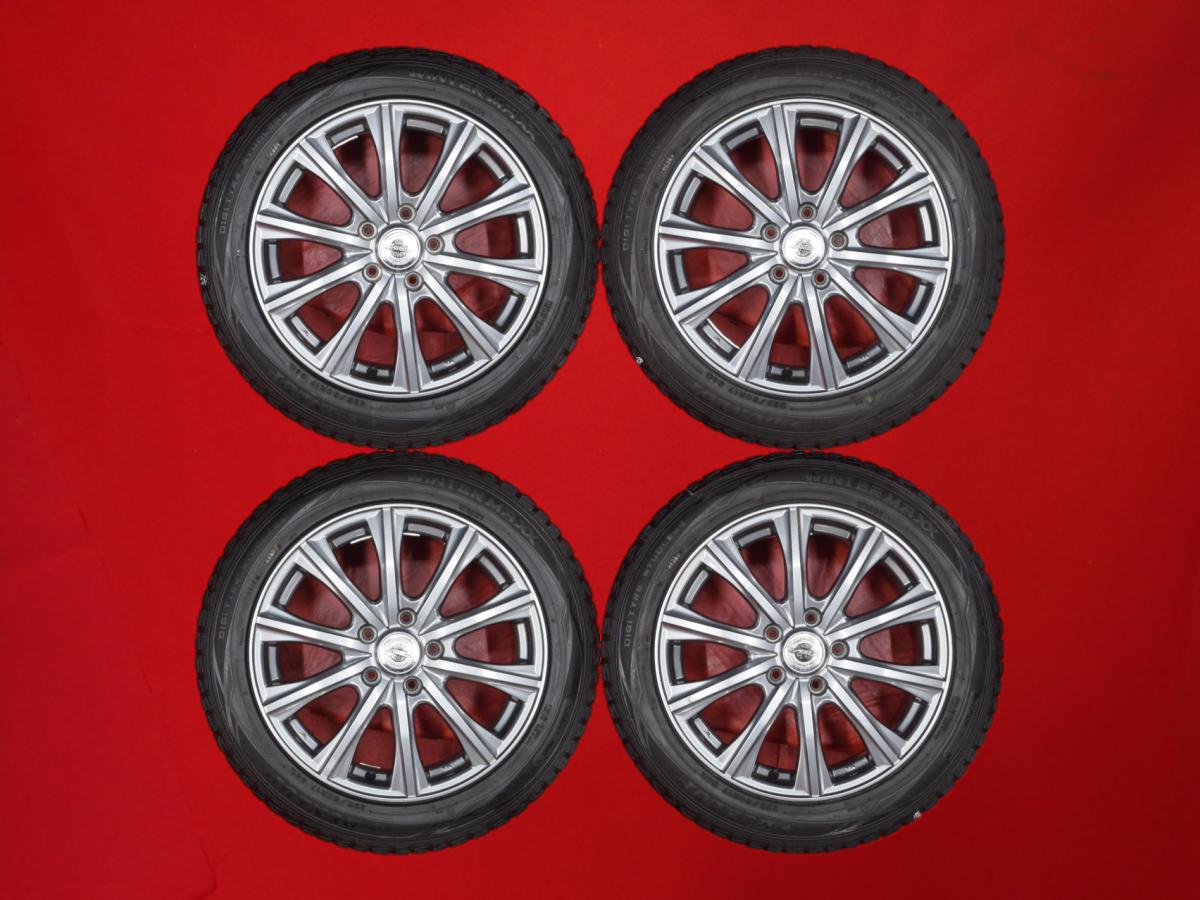 ダンロップ ウィンターマックス 01 WM01 DUNLOP WINTER MAXX 01 WM01 225/50R17 94Q 10スポークタイプ 1P 7Jx17 +48 5/114.3 ガンメタ系 アコード ハイブリッド アコード アコード ツアラー|中古タイヤ・ホイールの太平タイヤ